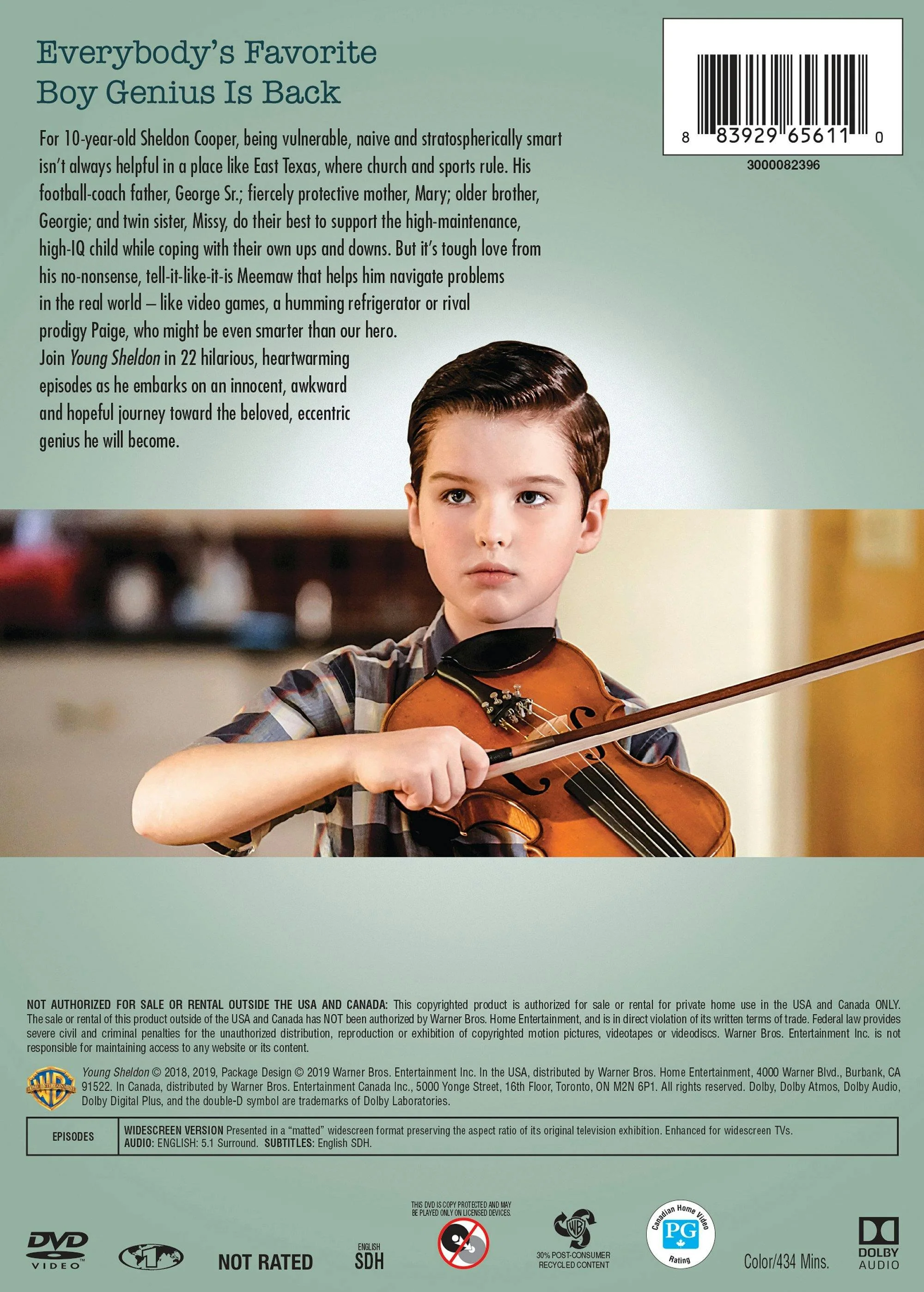 Young Sheldon: The Complete Second Season [DVD] - Image 2
