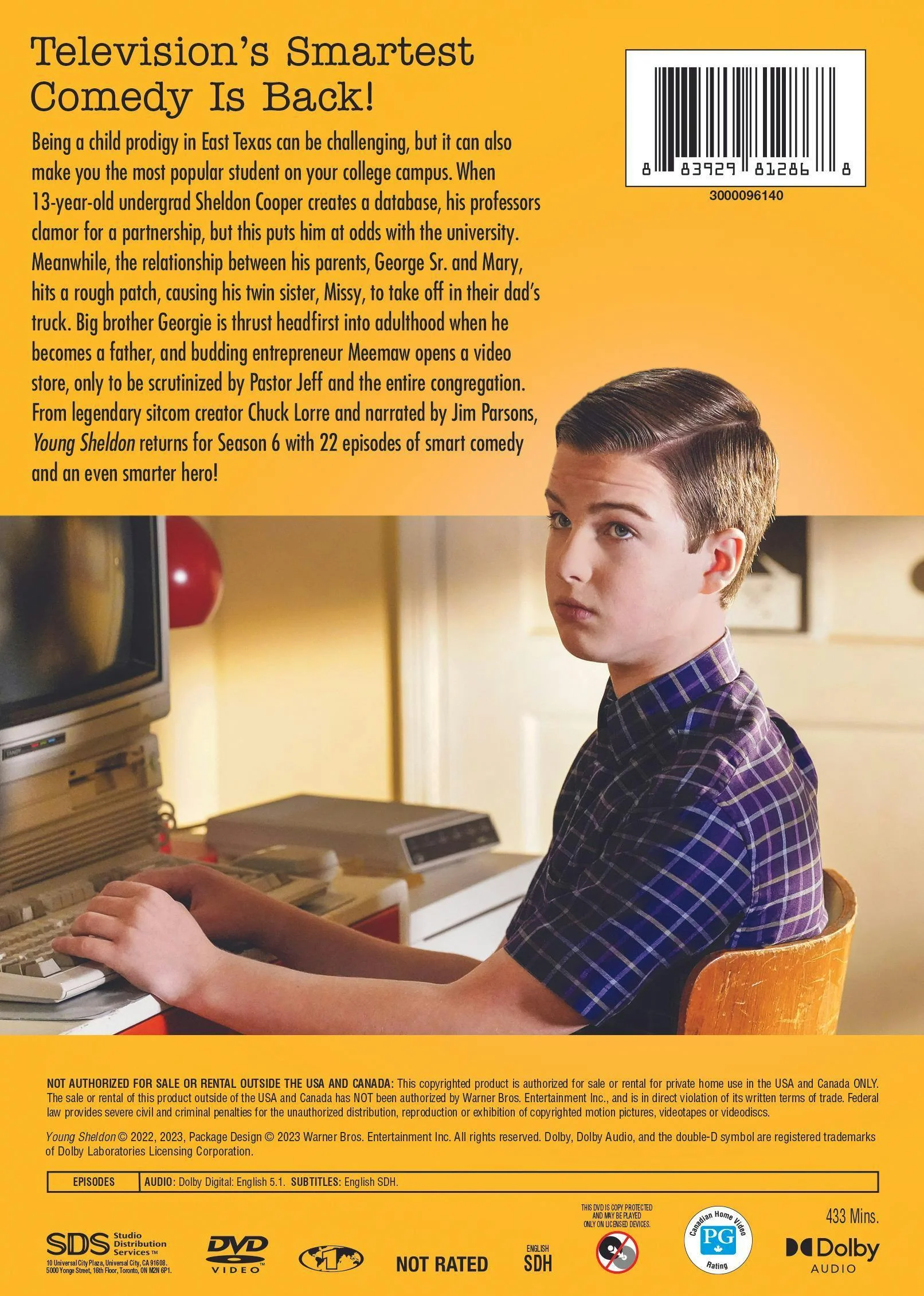 Young Sheldon: The Complete Sixth Season (Box Set) [DVD] - Image 3