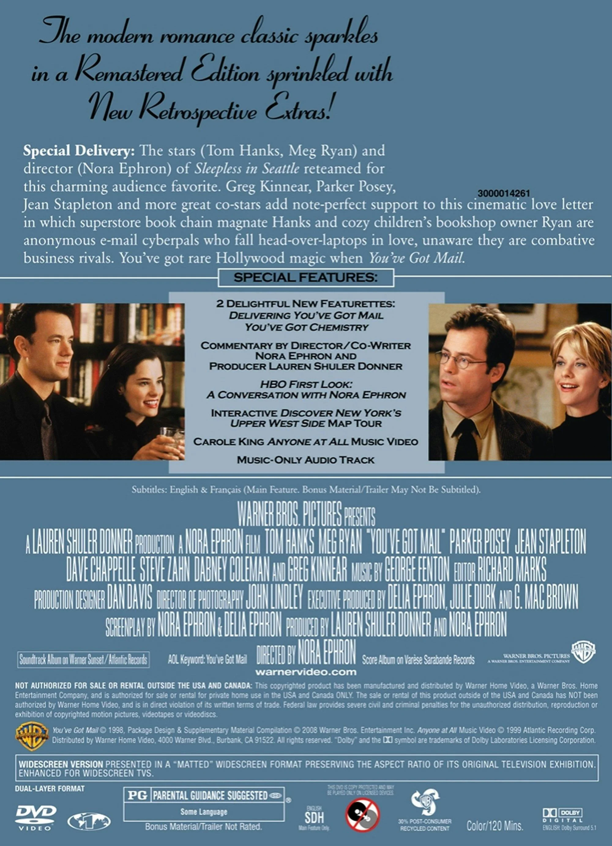You've Got Mail (DVD Deluxe Edition) [DVD] - Image 2