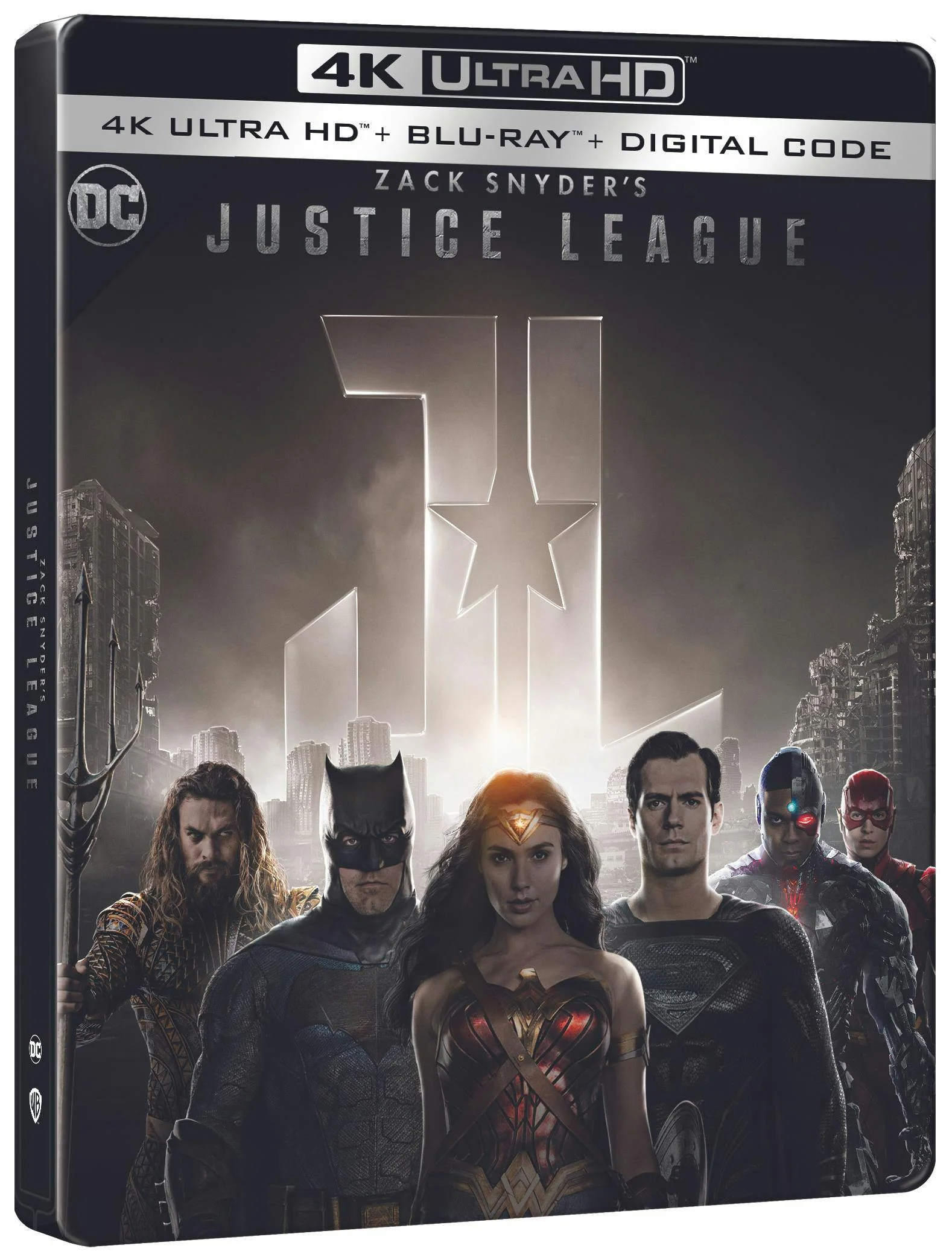 Zack Synder's Justice League - Steelbook (4K Ultra HD + Blu-ray) [UHD] - Image 2